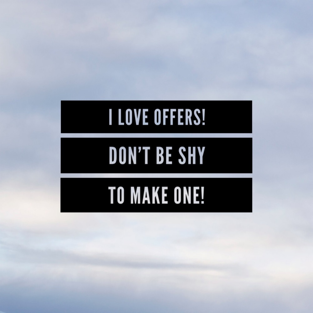 MAKE AN OFFER!